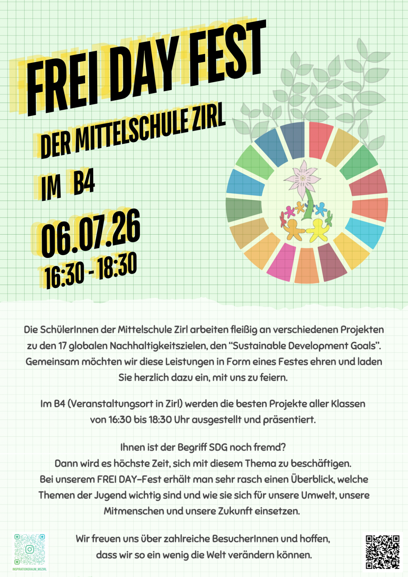 Einladung FREI DAY Fest