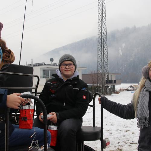 Engel zu Besuch in der STB
