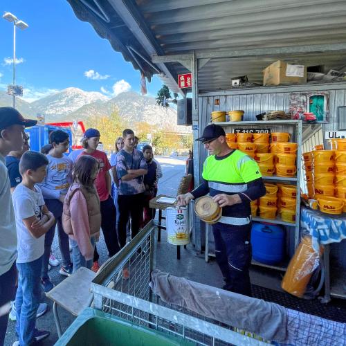 Besuch Recyclinghof