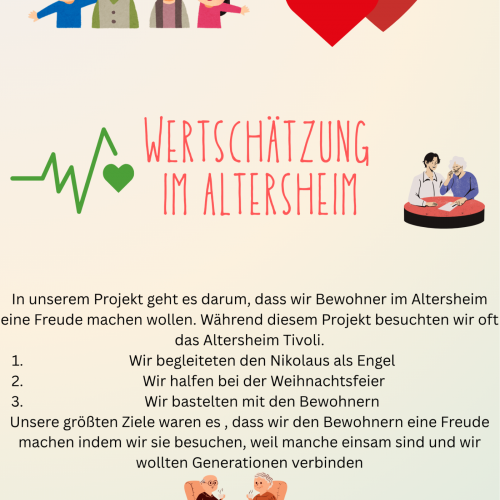 Wertschätzung im Altersheim