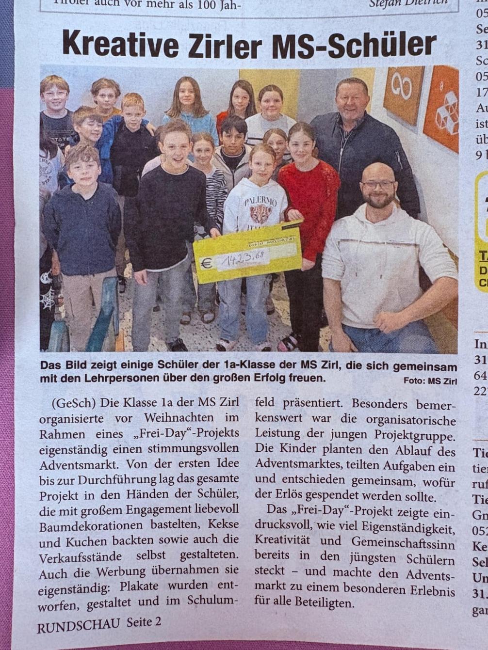 Adventsmarkt von Kindern für Kinder