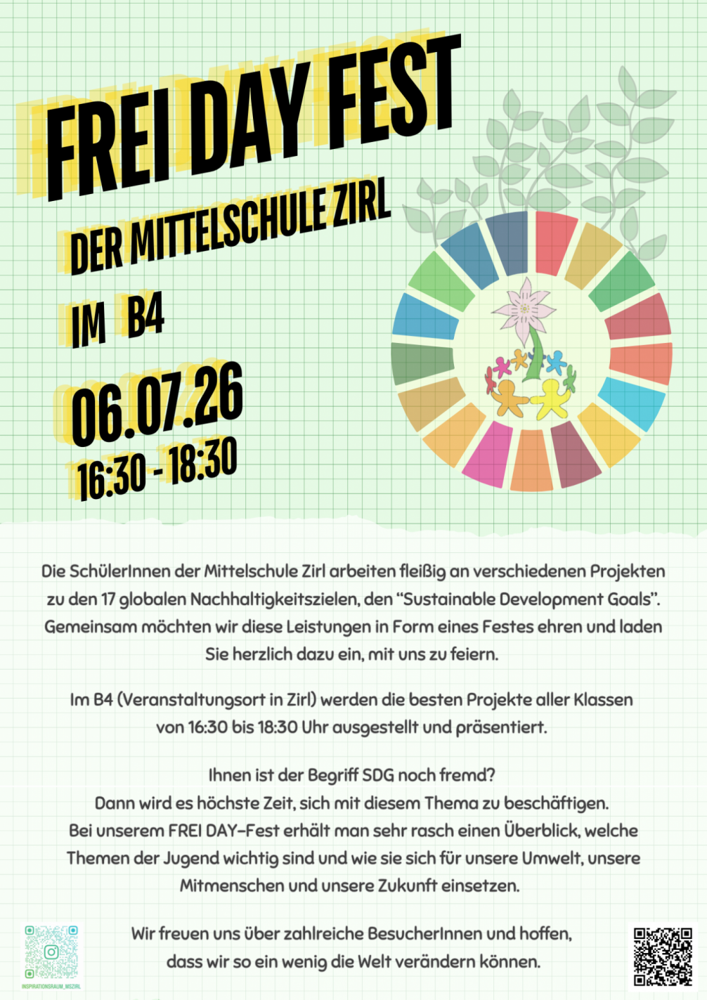 Einladung FREI DAY Fest