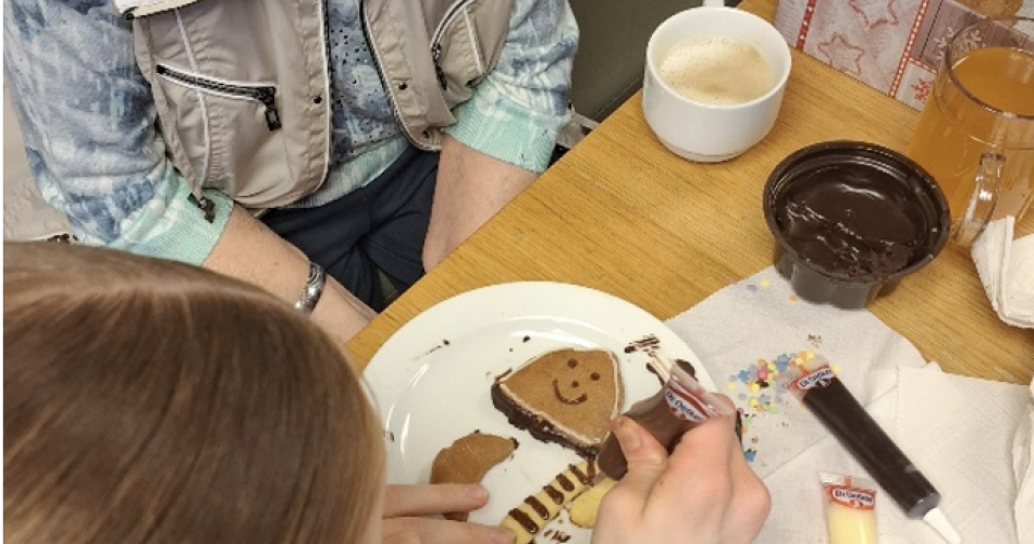 Besuch im Altersheim